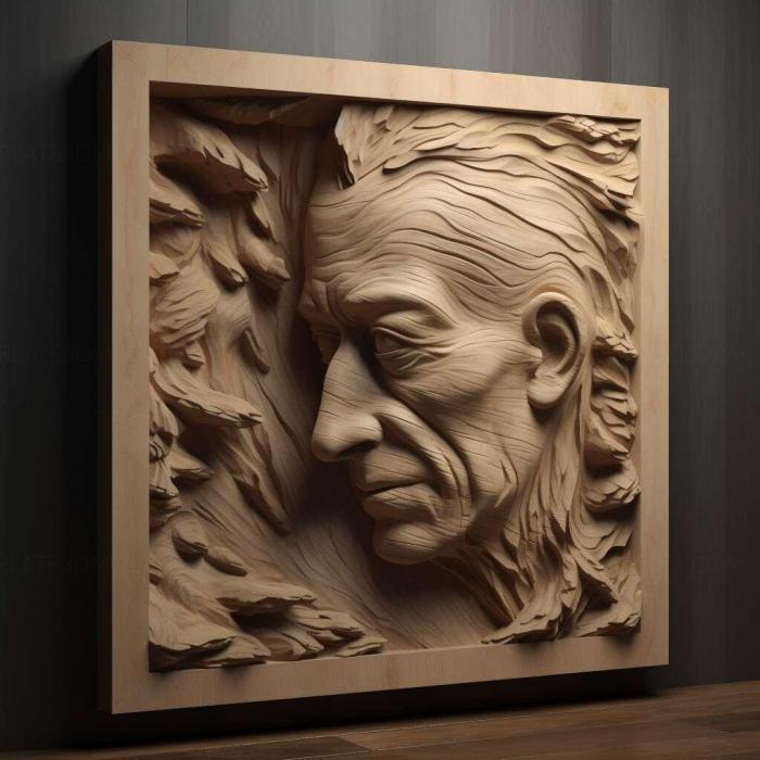 نموذج ثلاثي الأبعاد لآلة CNC 3D Art 